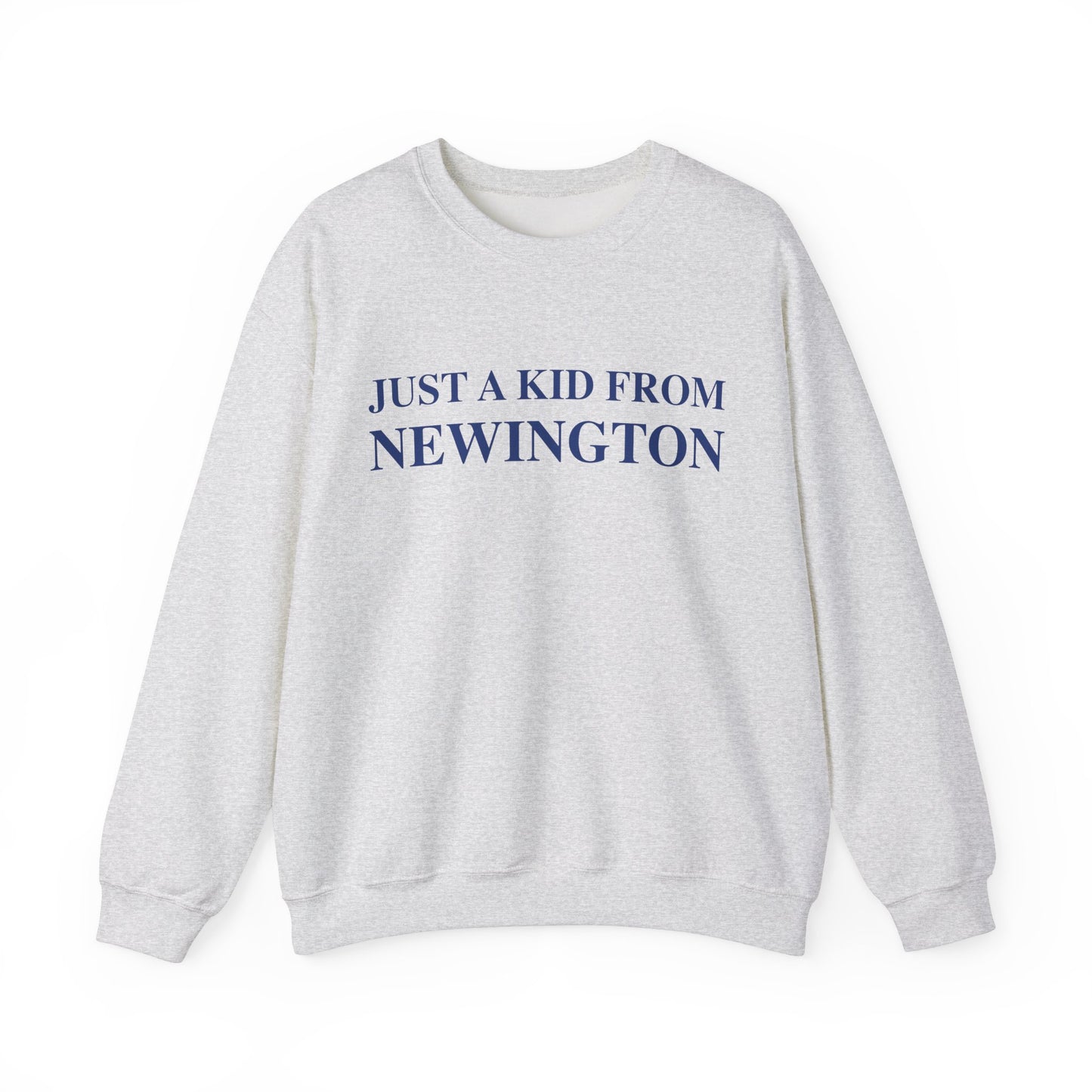 Just a kid from Newington Unisex Heavy Blend™ Crewneck Sweatshirt