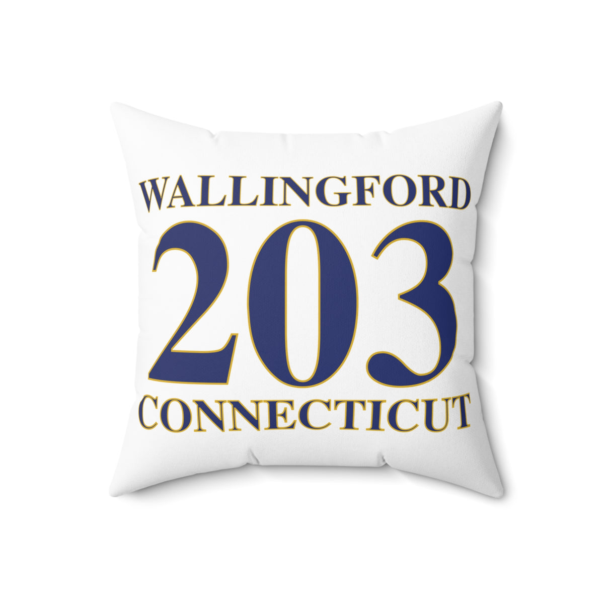 Wallingford 203 Connecticut Polyester Square Pillow