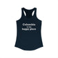 Columbia is My Happy Place Women's Ideal Racerback Tank Top