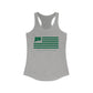 Darien Connecticut St Patrick’s Day Flag Women's Ideal Racerback Tank Top