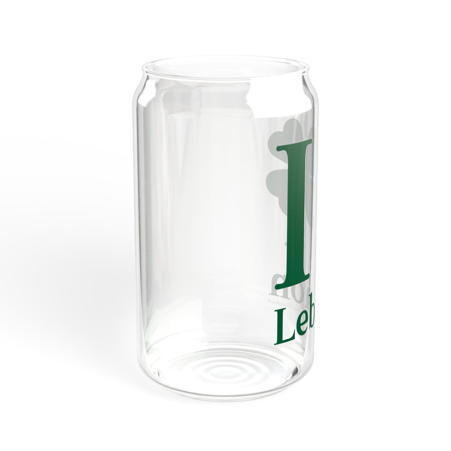 I Clover Lebanon Sipper Glass, 16oz