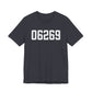 06269 Storrs CT Zip Code  Zip Code Unisex Jersey Short Sleeve T-Shirt
