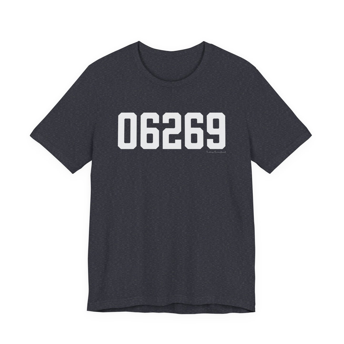 06269 Storrs CT Zip Code  Zip Code Unisex Jersey Short Sleeve T-Shirt