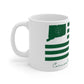 Cornwall Connecticut St. Patrick’s Day Flag Mug 11oz