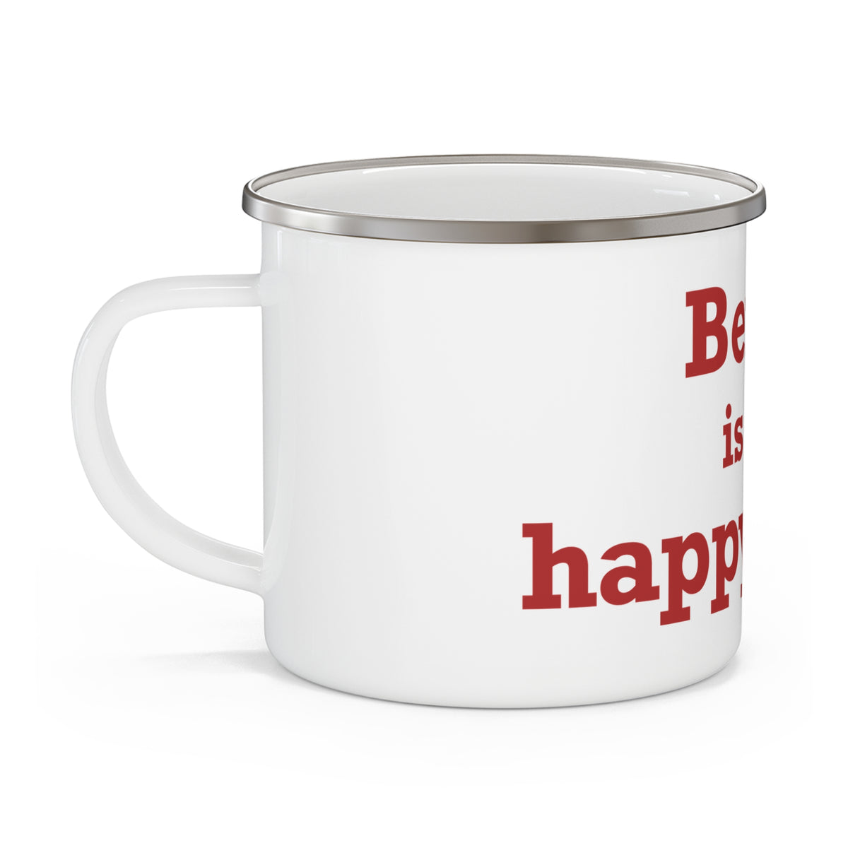 Berlin is My Happy Place  Enamel Camping Mug