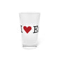 I Heart Easton. Pint Glass, 16oz