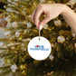 Love Fairfield Glass Ornaments