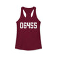 06455 Middlefield CT Zip Code Women's Ideal Racerback Tank Top
