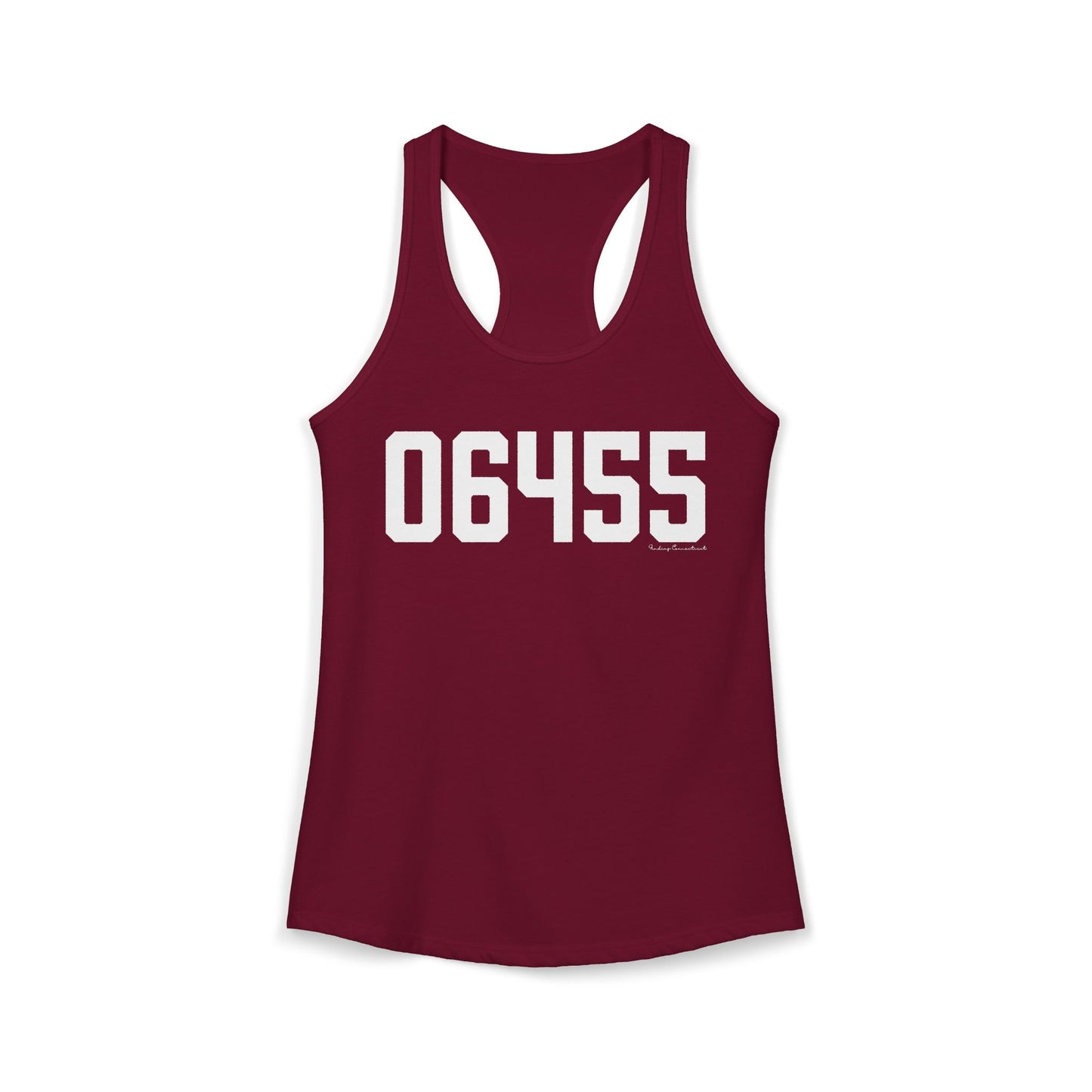 06455 Middlefield CT Zip Code Women's Ideal Racerback Tank Top