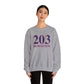 203 Rowayton Red, White & Blue Unisex Heavy Blend™ Crewneck Sweatshirt