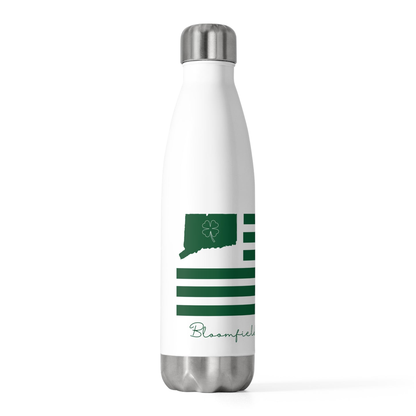 Bloomfield Connecticut St. Patrick’s Day Flag 20oz Insulated Bottle