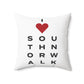 South Norwalk Vision Spun Polyester Square Pillow