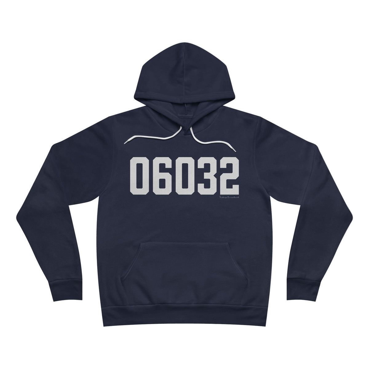 06032 Farmington CT Zip Code Sponge Fleece Pullover Hoodie