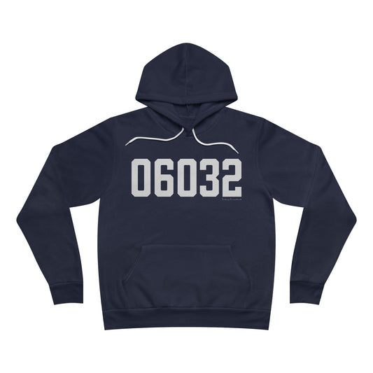 06032 Farmington CT Zip Code Sponge Fleece Pullover Hoodie