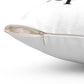 I Clover Deep River Spun Polyester Square Pillow