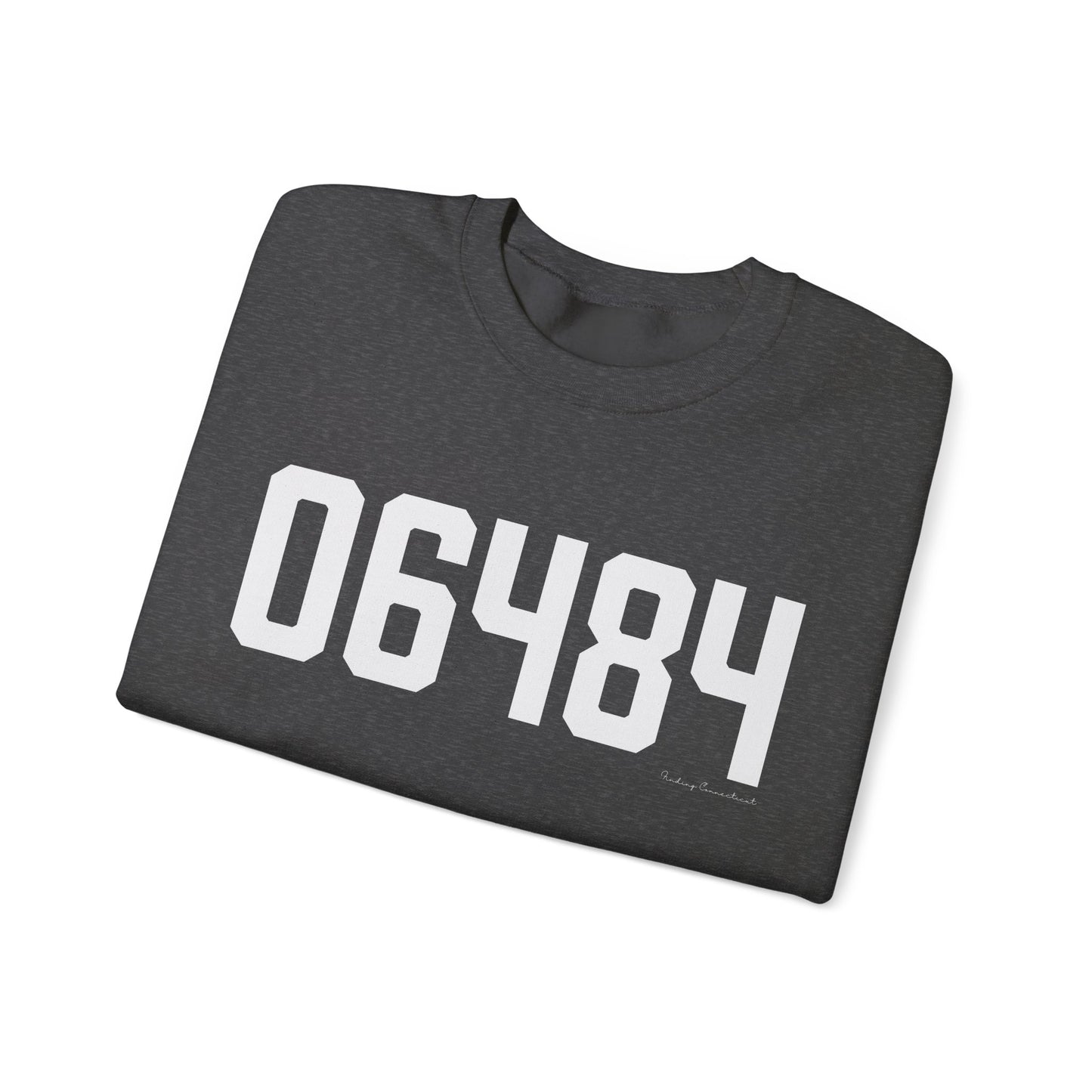 06484 Shelton CT Zip Code Unisex Heavy Blend™ Crewneck Sweatshirt