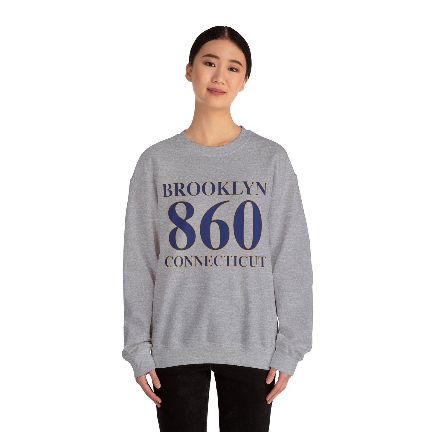Brooklyn 860 Connecticut Unisex Heavy Blend™ Crewneck Sweatshirt