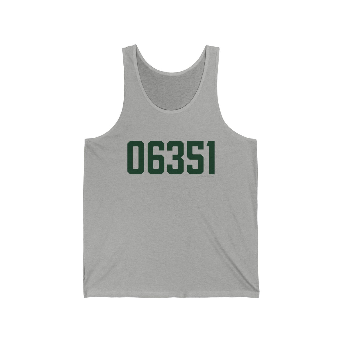 06351 Griswold Connecticut Zip Code Unisex Jersey Tank Top