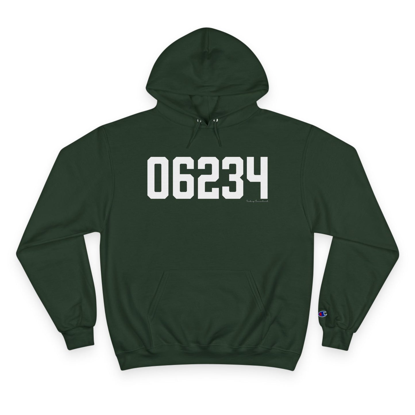 06234 Brooklyn CT Zip Code Champion Hoodie