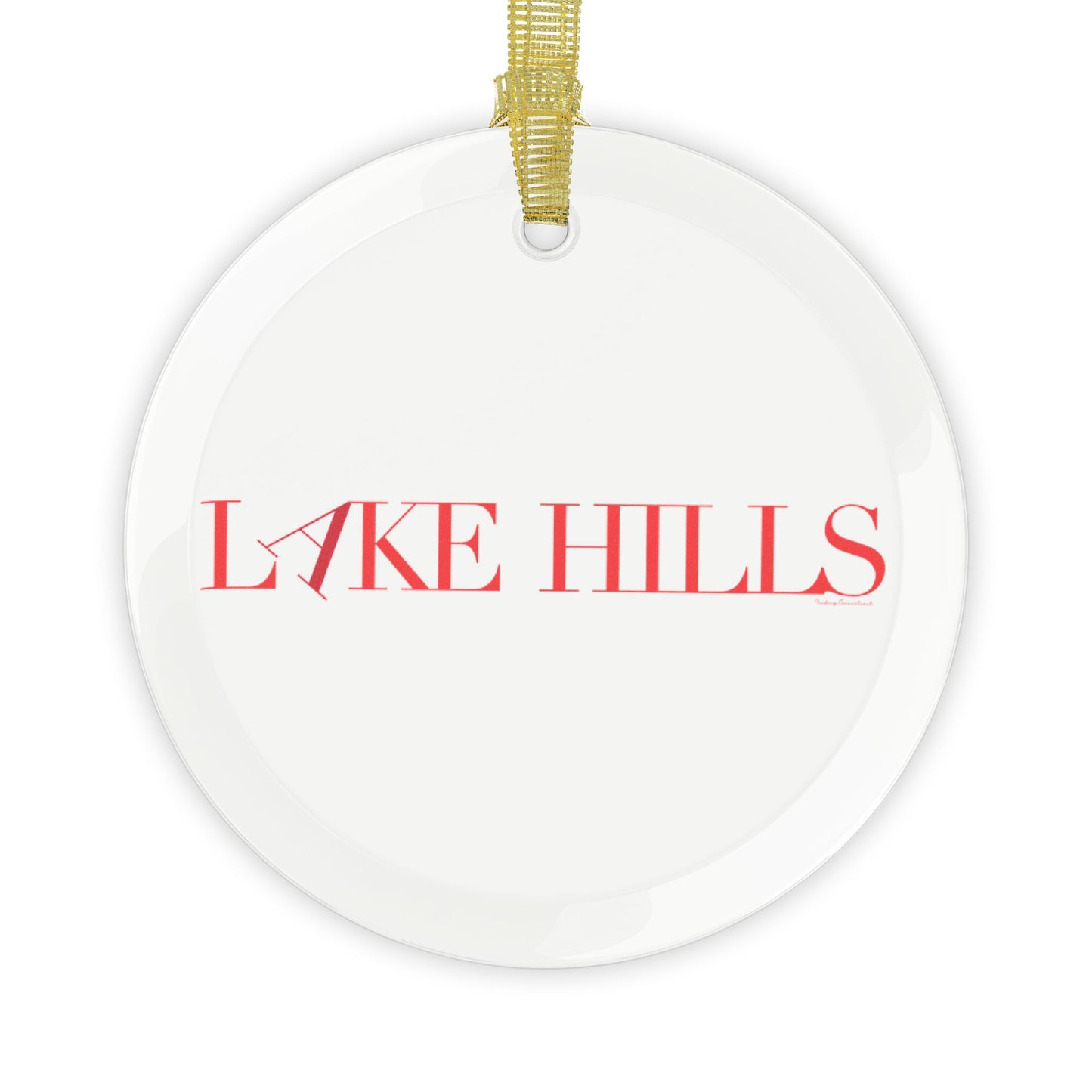 41 Tilt Lake Hills Glass Ornaments