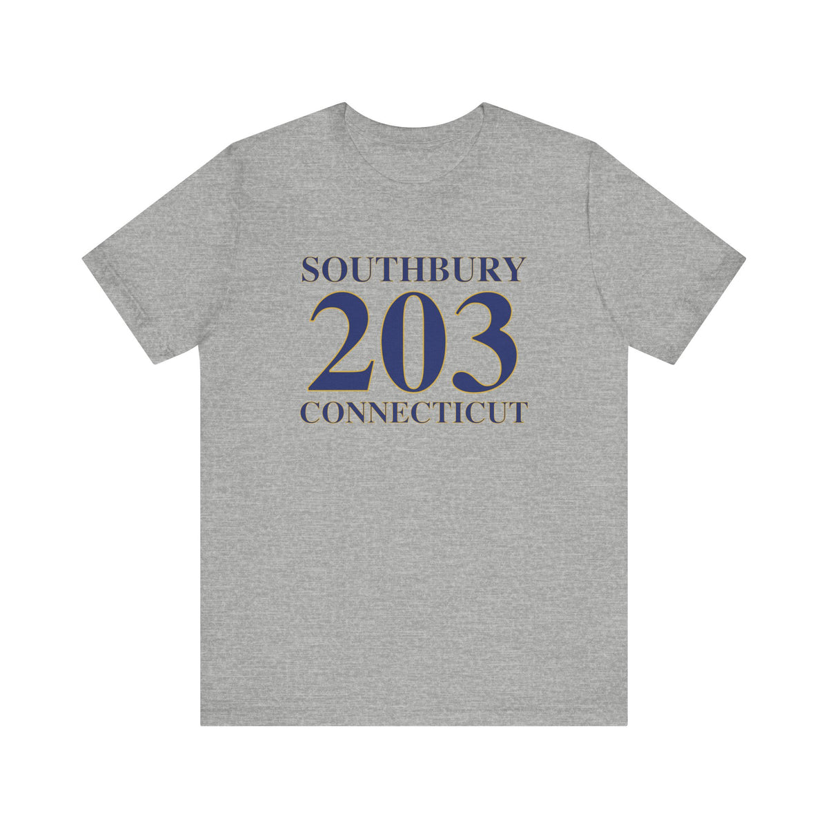 Southbury 203 Connecticut Jersey Short Sleeve T-Shirt