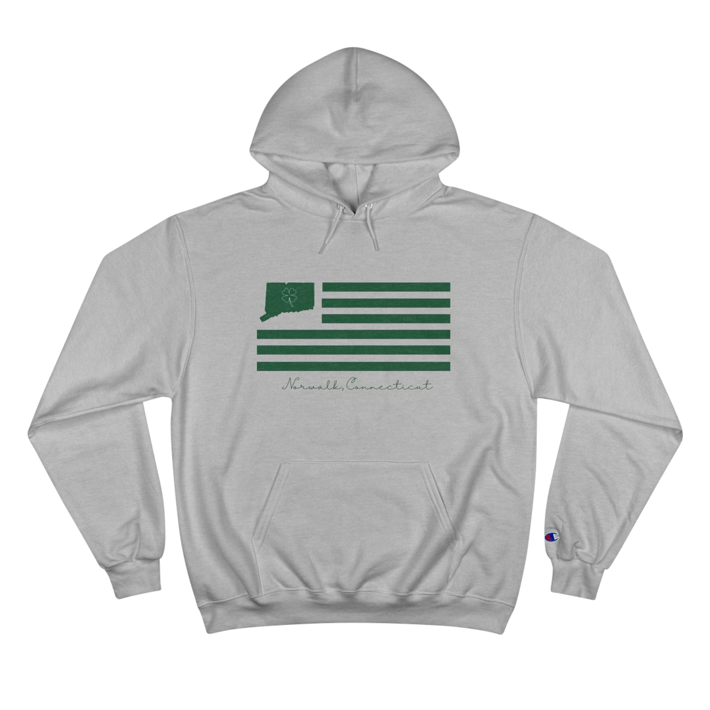 Norwalk Connecticut St Patrick’s Day Flag Champion Hoodie