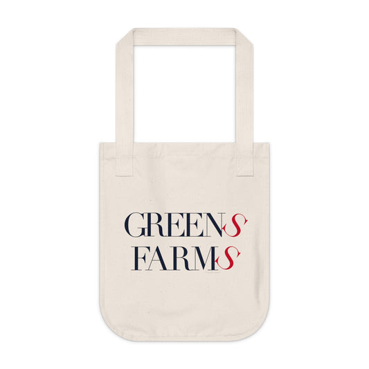 41 Tilt Greens Farms Organic Canvas Tote Bag