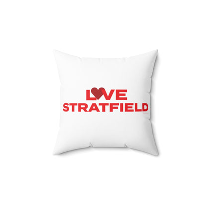 Love Stratfield Spun Polyester Square Pillow