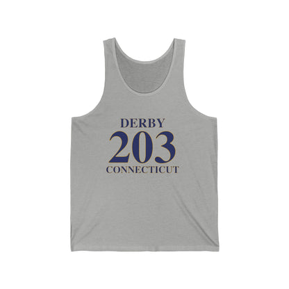 Derby 203 Connecticut Unisex Jersey Tank Top