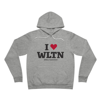 I Heart WLTN Unisex Sponge Fleece Pullover Hoodie