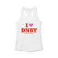 I Heart DNBY Women's Ideal Racerback Tank Top