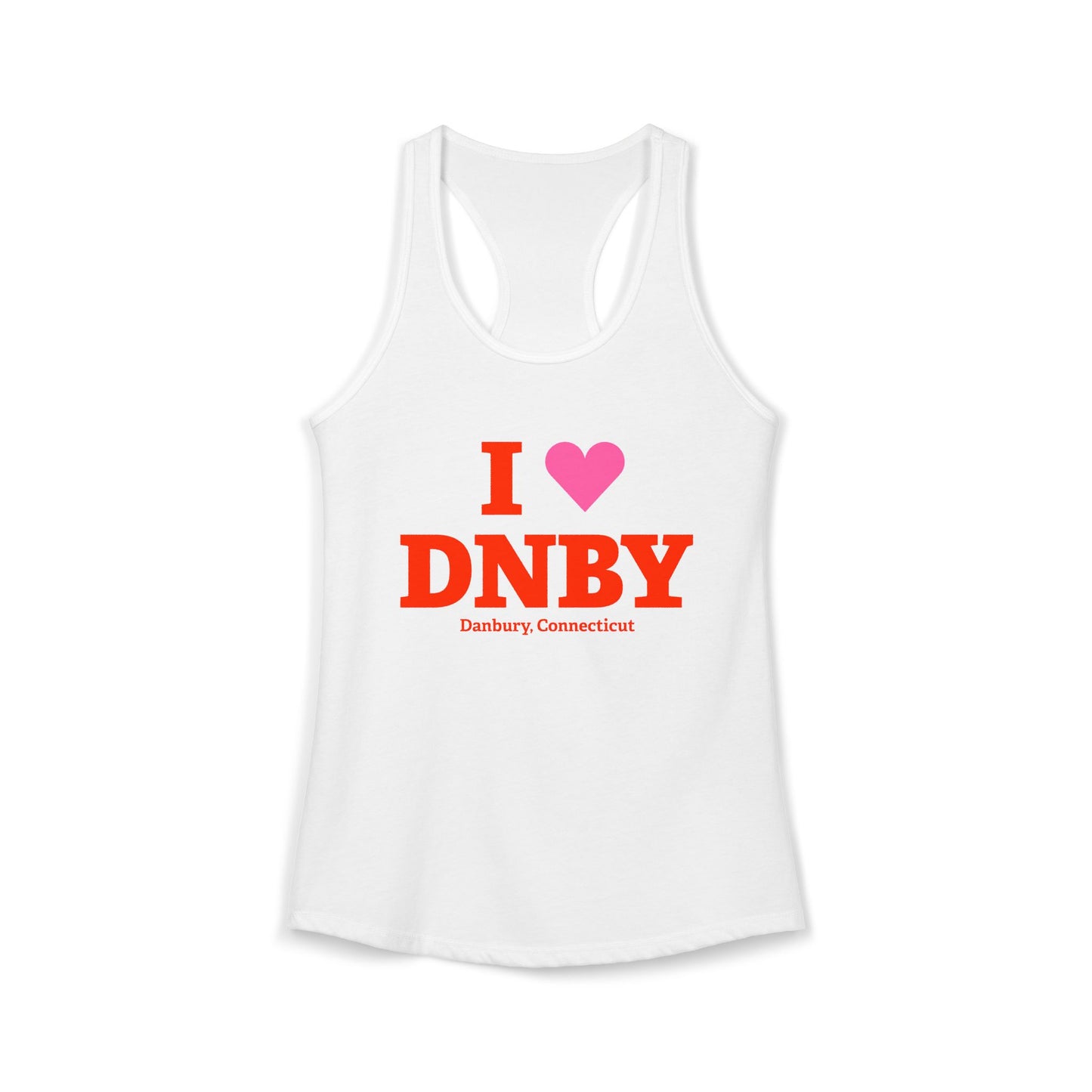 I Heart DNBY Women's Ideal Racerback Tank Top