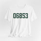 06853 Norwalk Connecticut Zip Code Unisex Jersey Short Sleeve T-Shirt