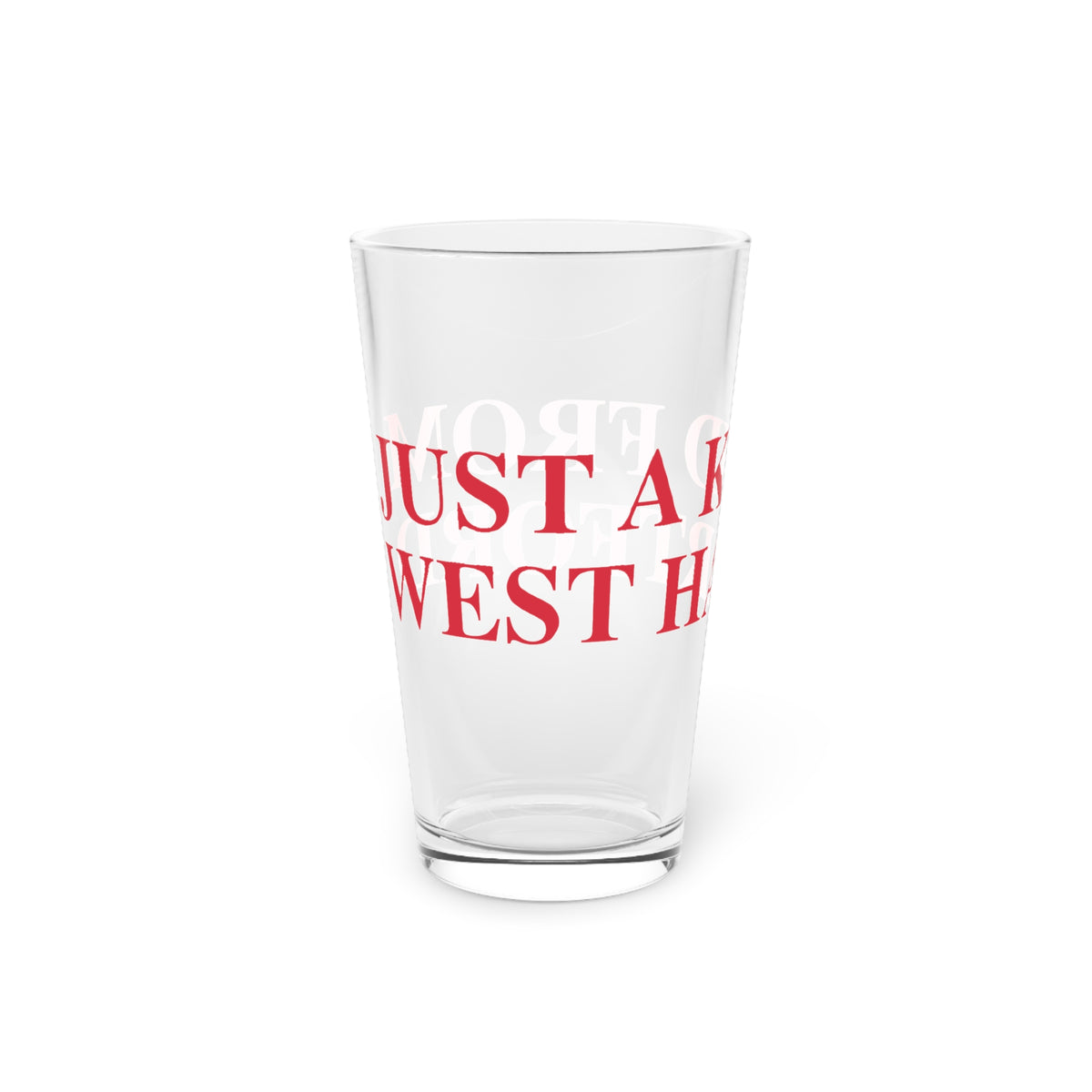 Just a kid from West Hartford  Pint Glass, 16oz