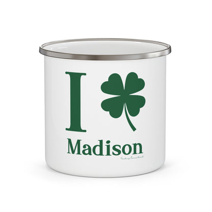 I Clover Madison Enamel Camping Mug
