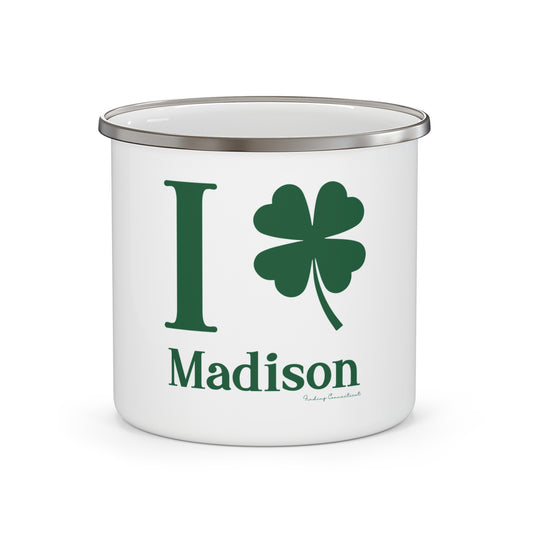 I Clover Madison Enamel Camping Mug