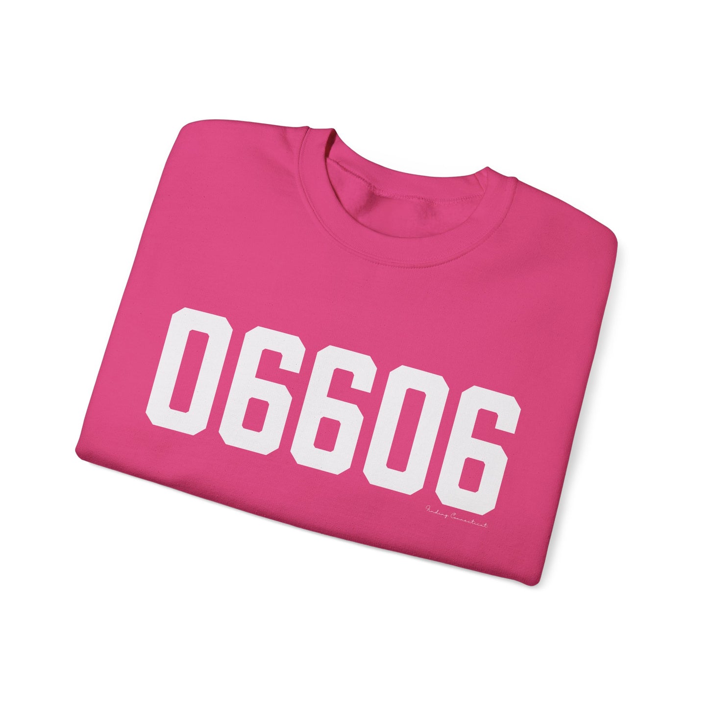 06606 Bridgeport CT Zip Code Unisex Heavy Blend™ Crewneck Sweatshirt