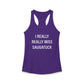 I Really Really Miss Saugatuck Women's Ideal Racerback Tank