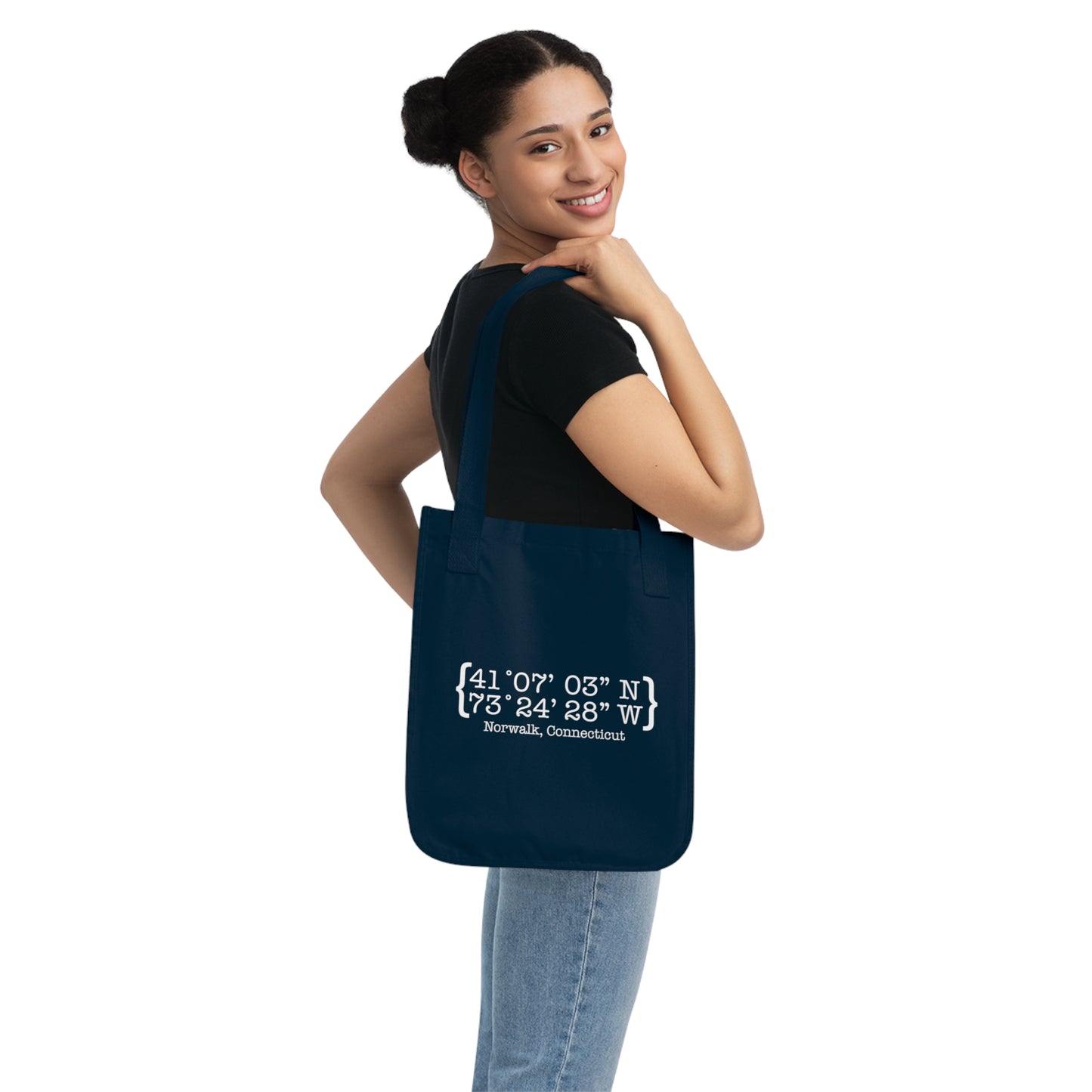 Norwalk Coordinates Organic Canvas Tote Bag