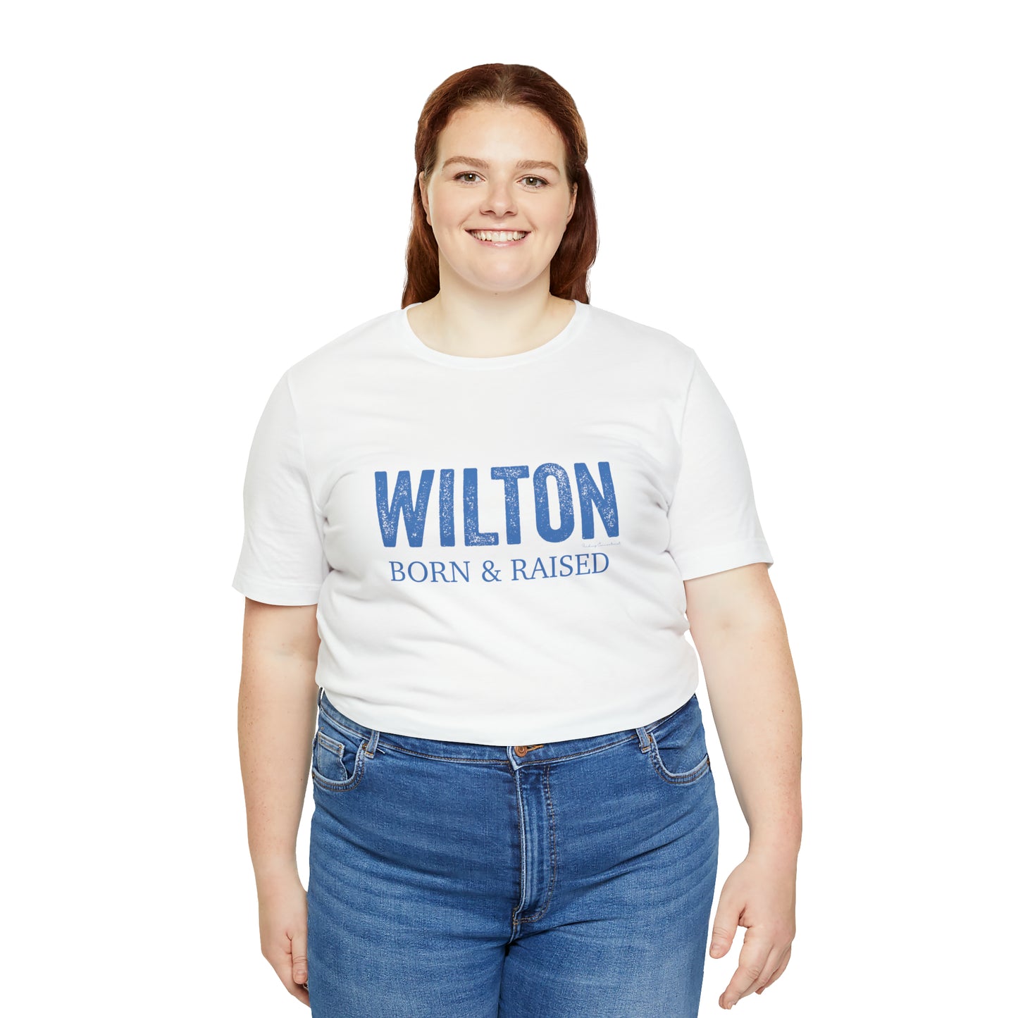 Wilton Born & Raised Unisex Jersey Short Sleeve Tee