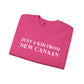 Just a kid from New Canaan Unisex Heavy Blend™ Crewneck Sweatshirt