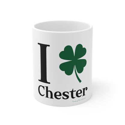 I Clover Chester Mug 11oz