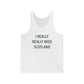I Really Really Miss Scotland Unisex Jersey Tank Top