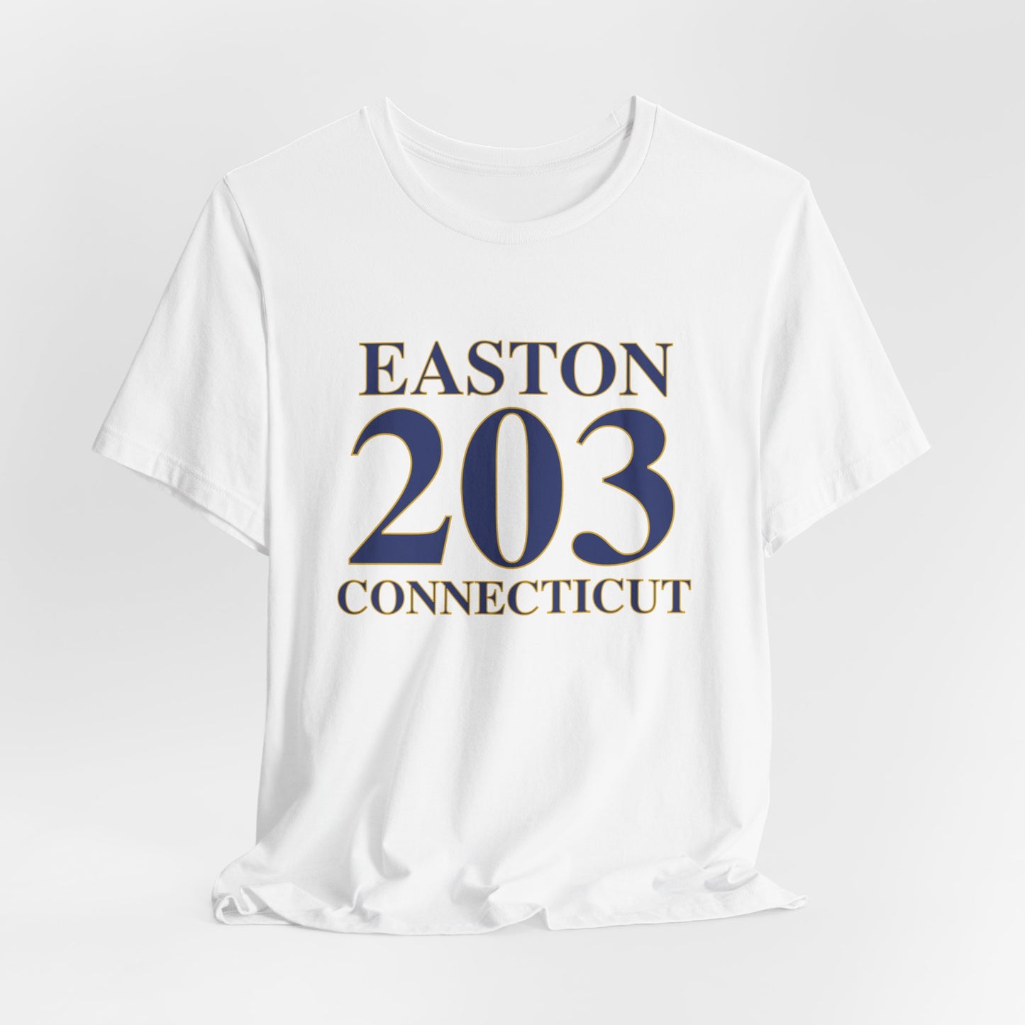 Easton 203 Connecticut Unisex Jersey Short Sleeve Tee