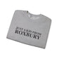 Just a kid from Roxbury Unisex Heavy Blend™ Crewneck Sweatshirt