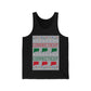 Connecticut Ugly Holiday Unisex Jersey Tank Top