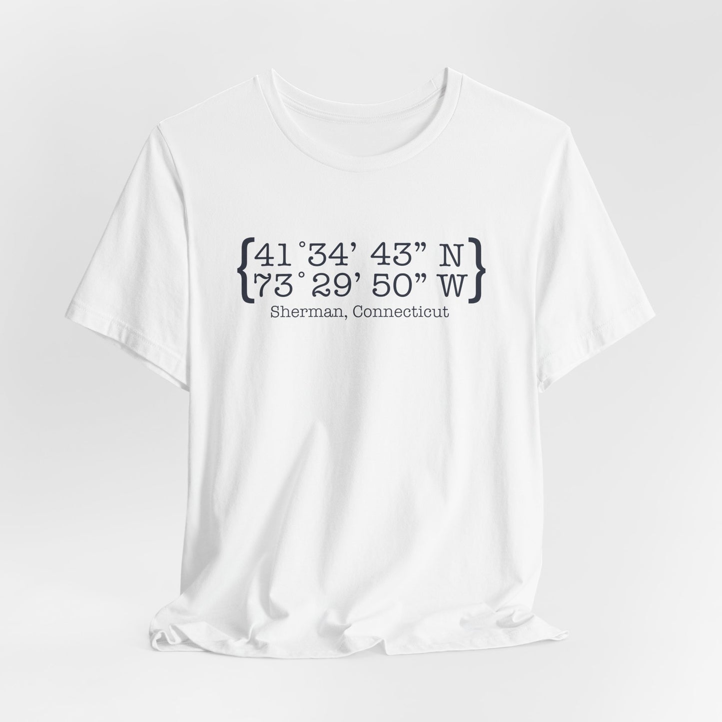 Sherman Coordinates Unisex Jersey Short Sleeve T-Shirt