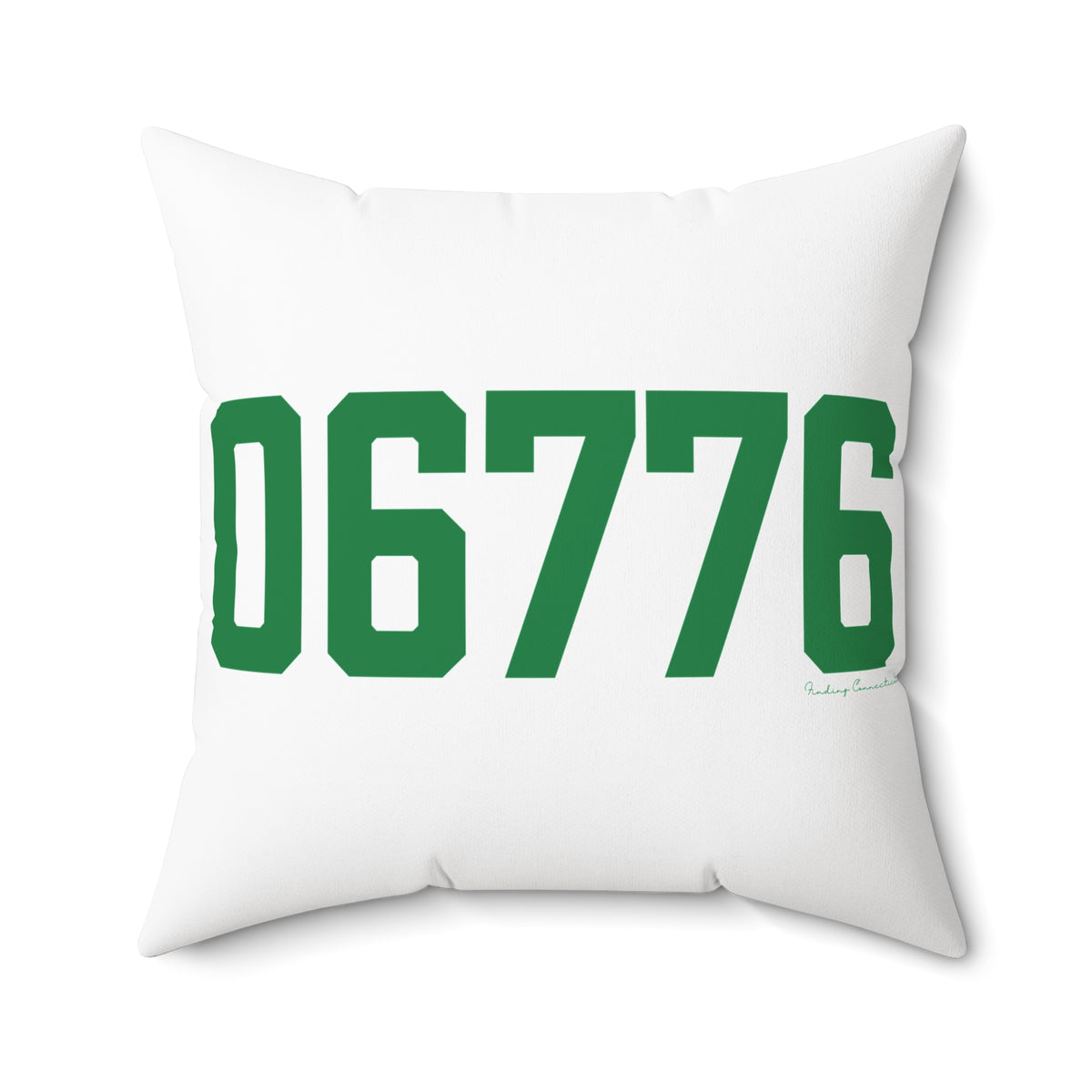 06776 New Milford Connecticut Zip Code Polyester Square Pillow