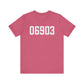 06903 Stamford CT Zip Code Unisex Jersey Short Sleeve T-Shirt
