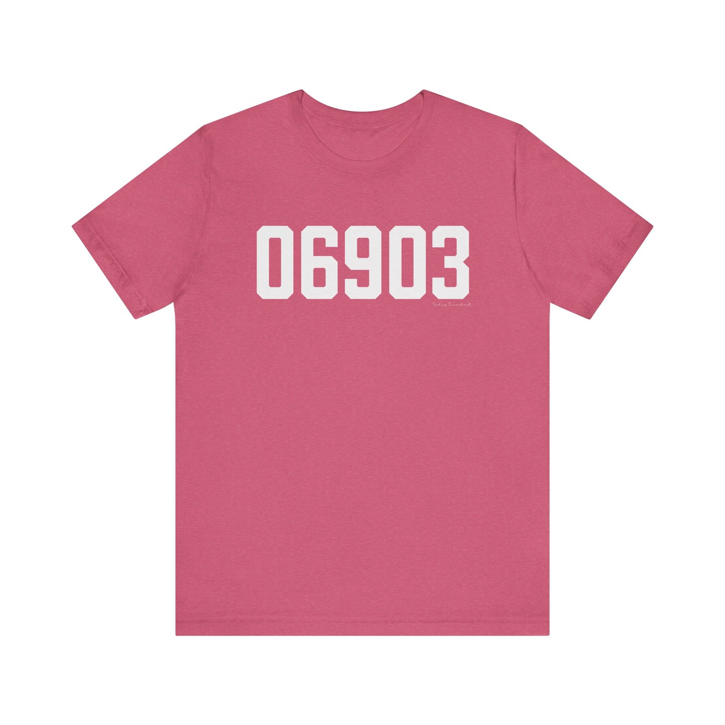 06903 Stamford CT Zip Code Unisex Jersey Short Sleeve T-Shirt